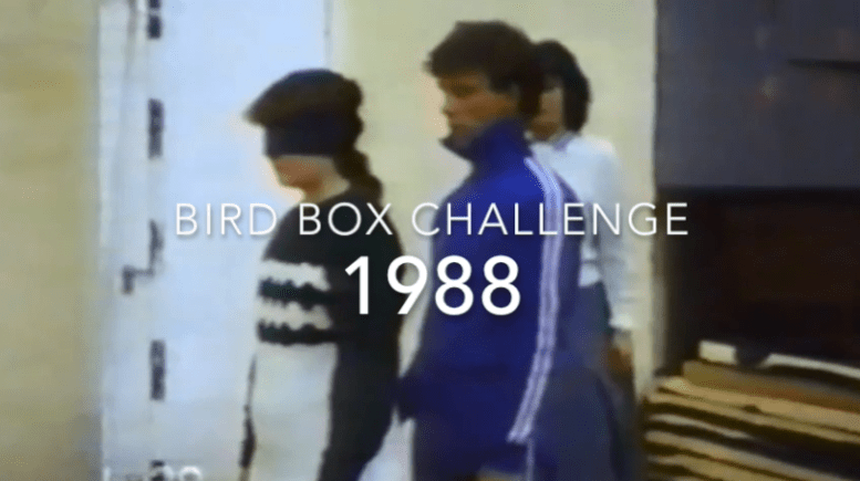 Bird Box Challenge with Mask